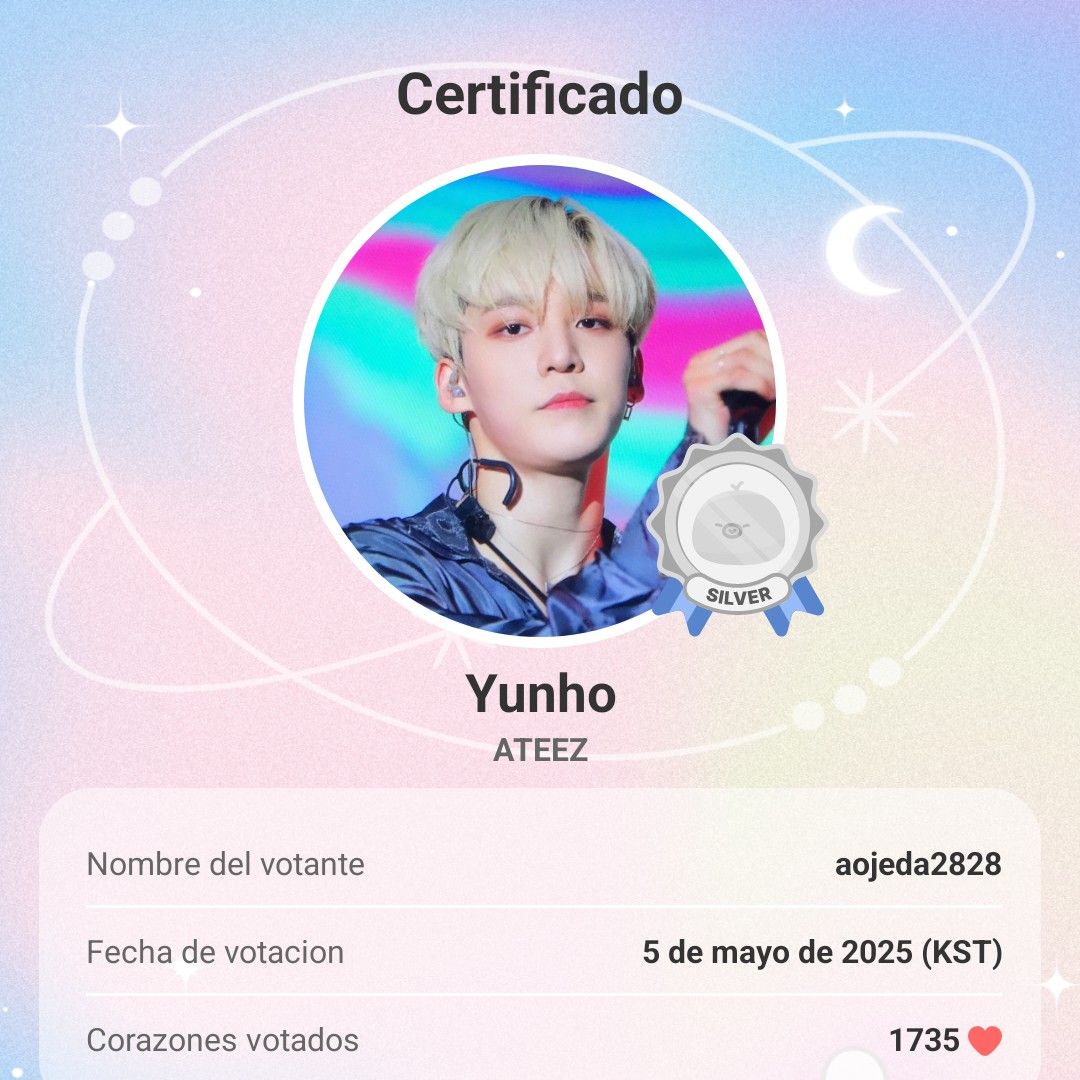 A moment captured by Yunho (ATEEZ)'s fan