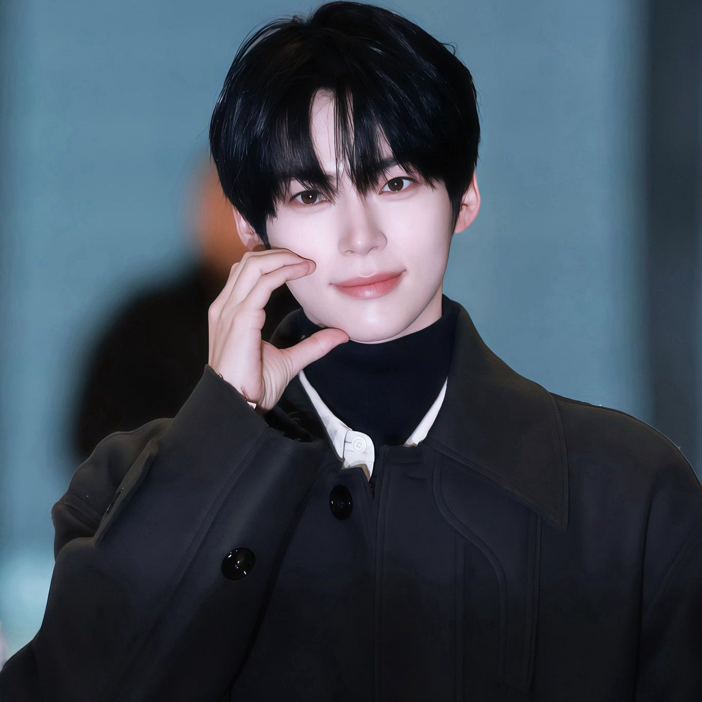 A moment captured by Sung Hanbin (ZEROBASEONE)'s fan