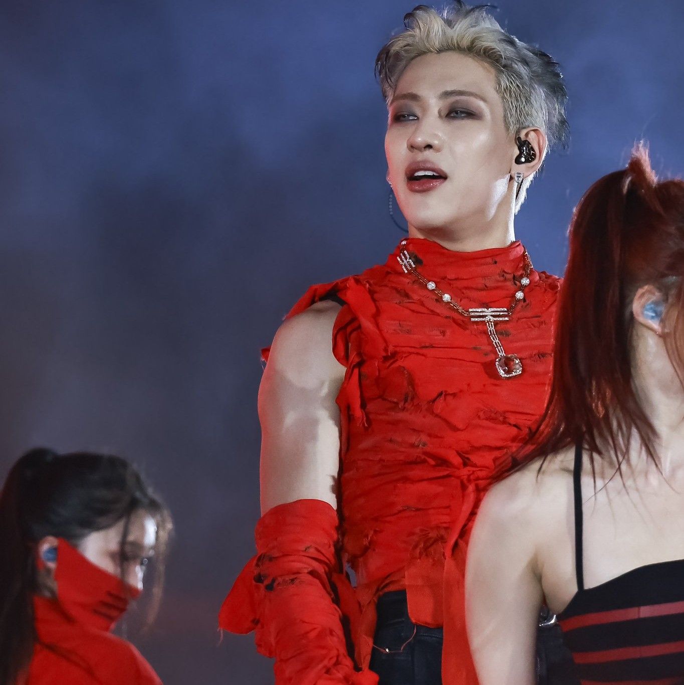 A moment captured by Bambam (GOT7)'s fan