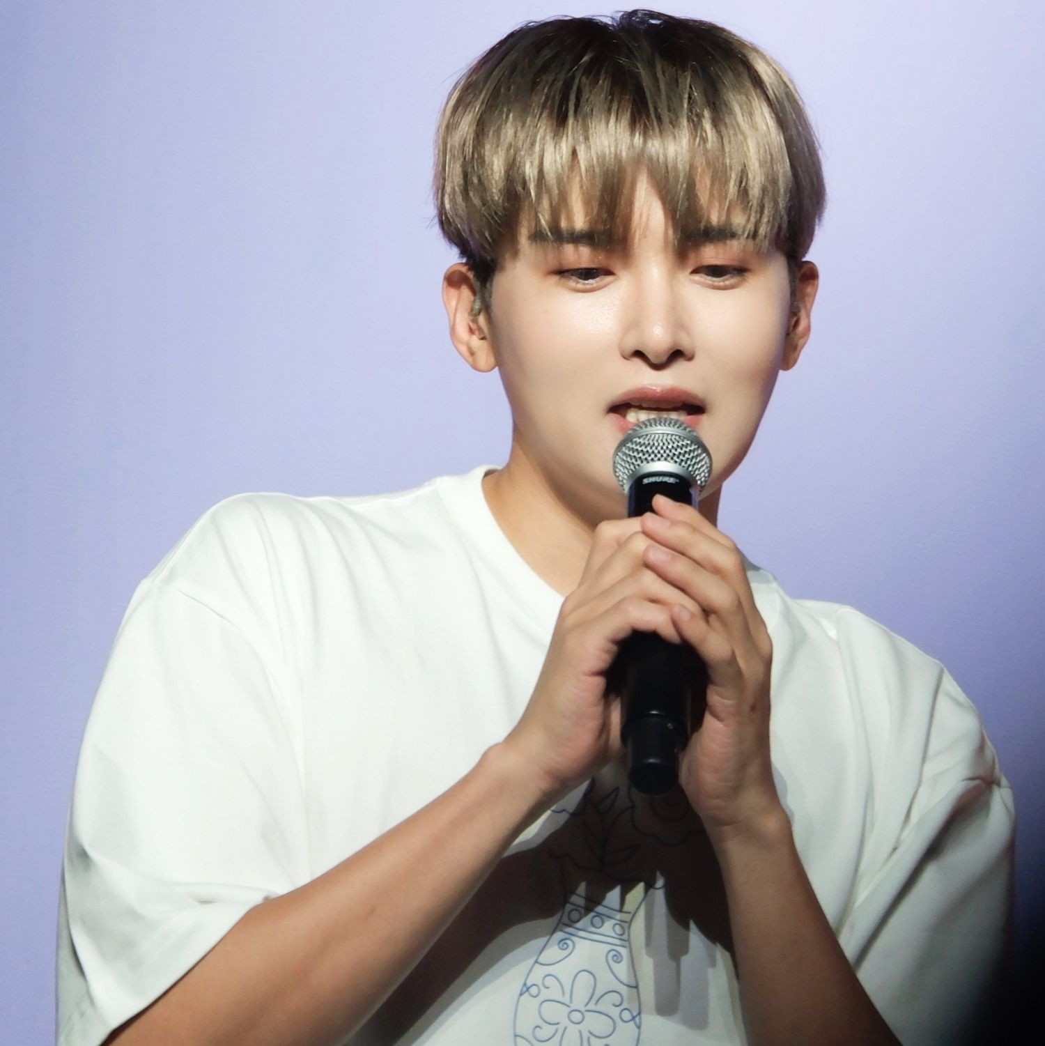 Behind-the-scenes cut of Ryeowook (Super Junior)