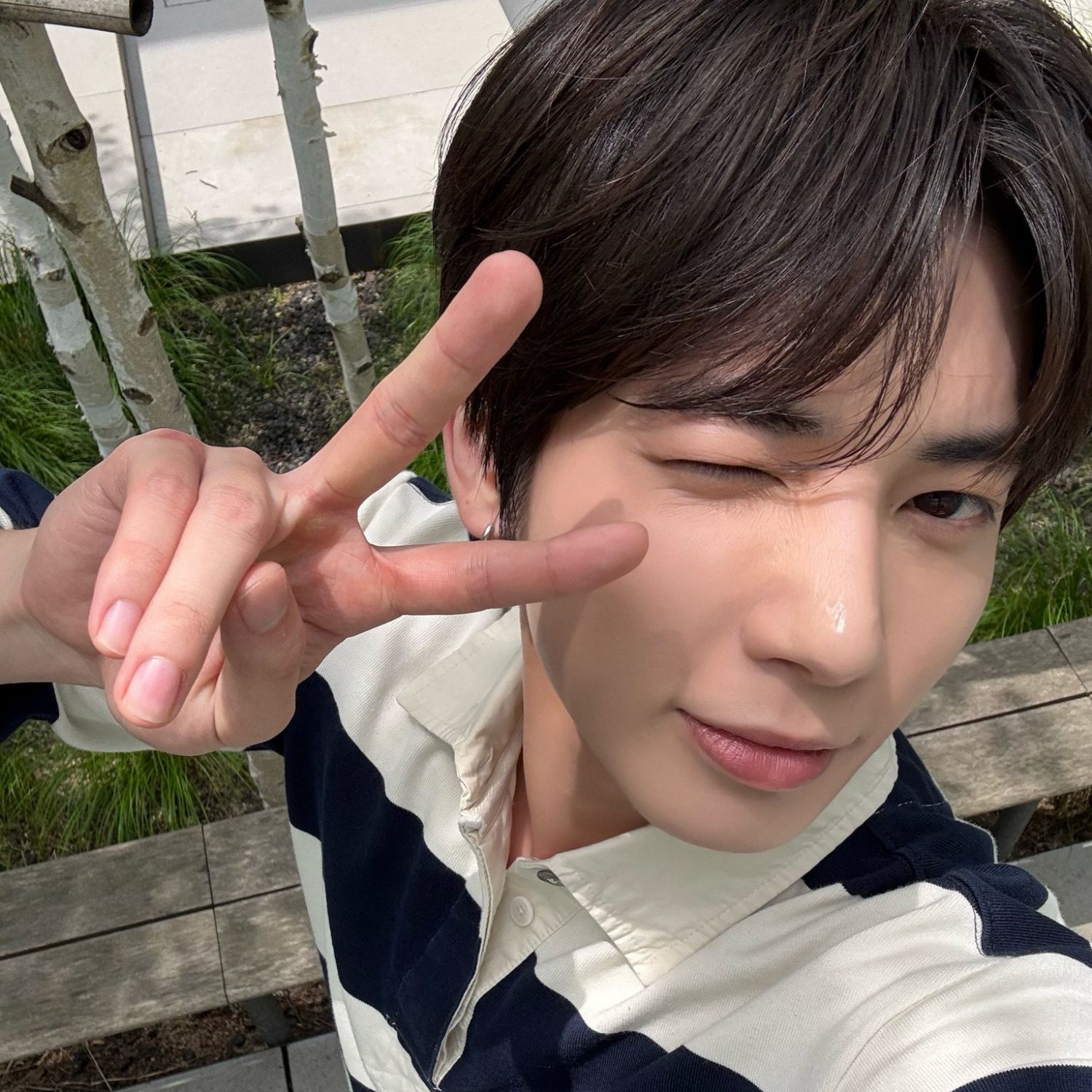 A moment captured by Taehyun (TOMORROW X TOGETHER)'s fan