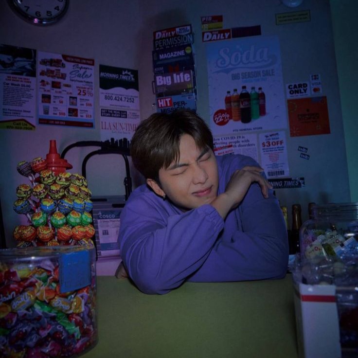 A moment captured by RM (BTS)'s fan