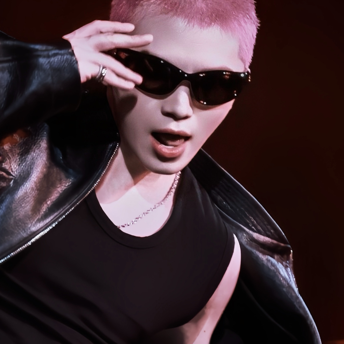 Recent activity shot of Woozi (SEVENTEEN)