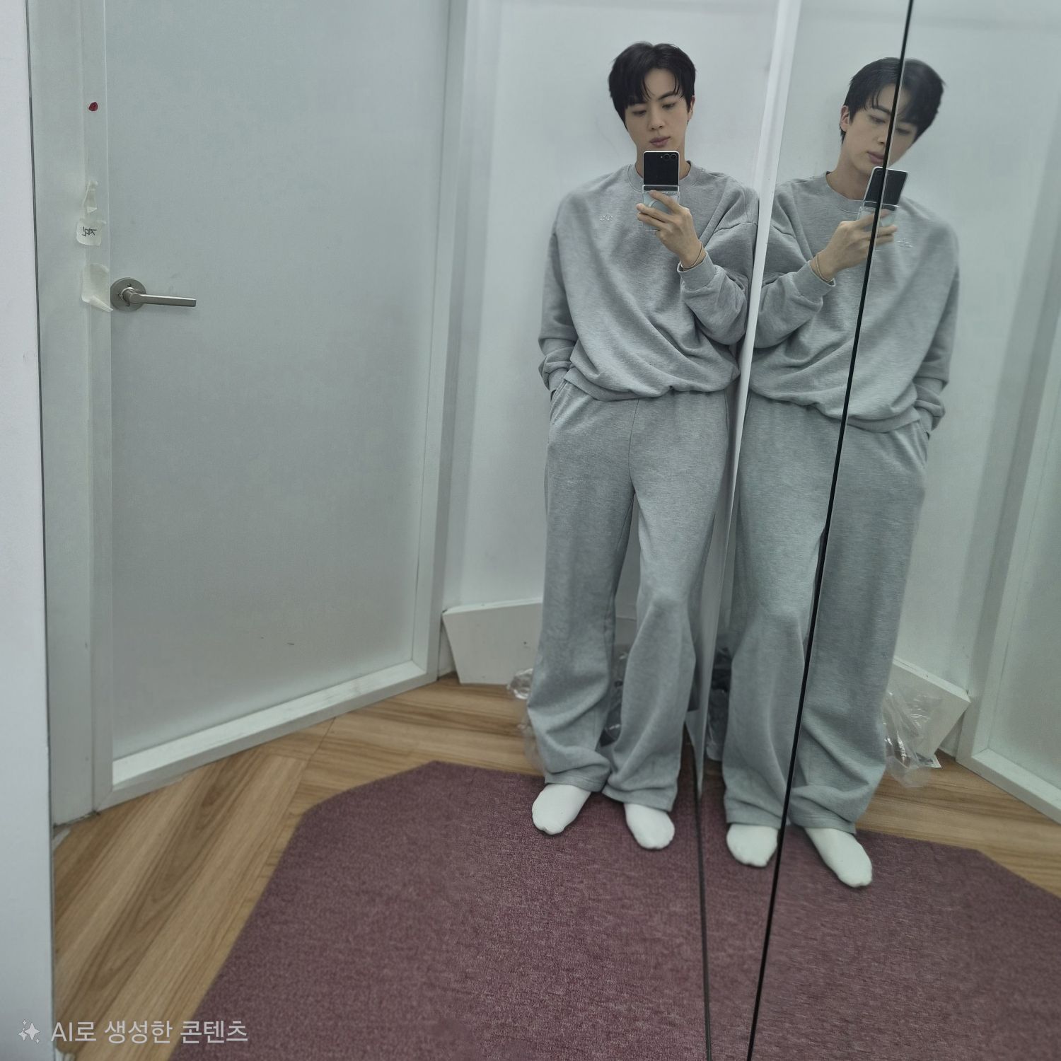 Momen yang diabadikan oleh penggemar BTS