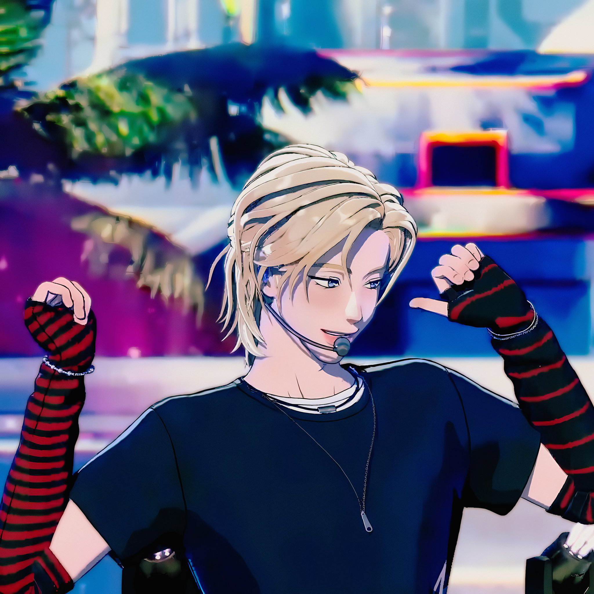 Recent activity shot of Noah (PLAVE)