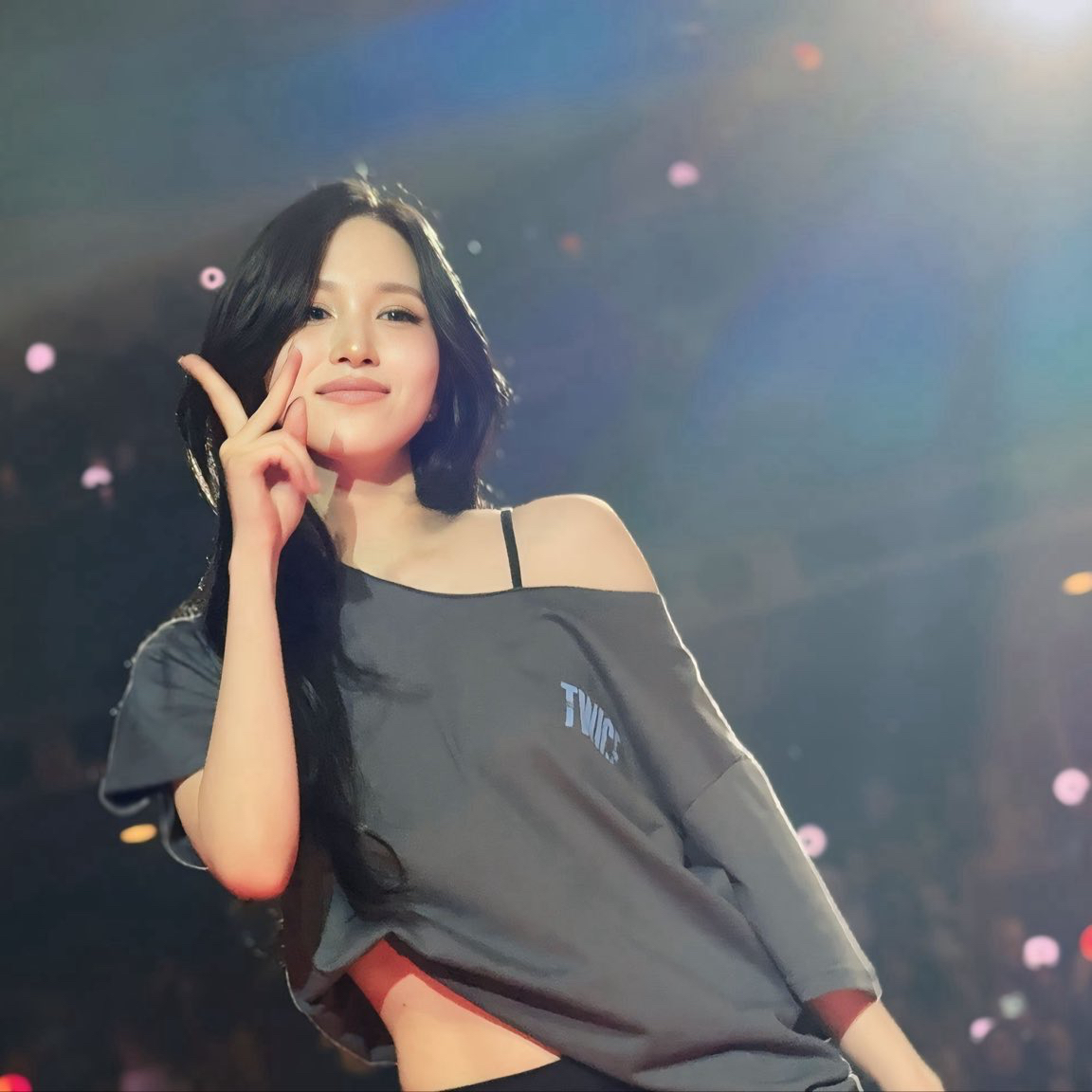 Recent activity shot of Mina (TWICE)