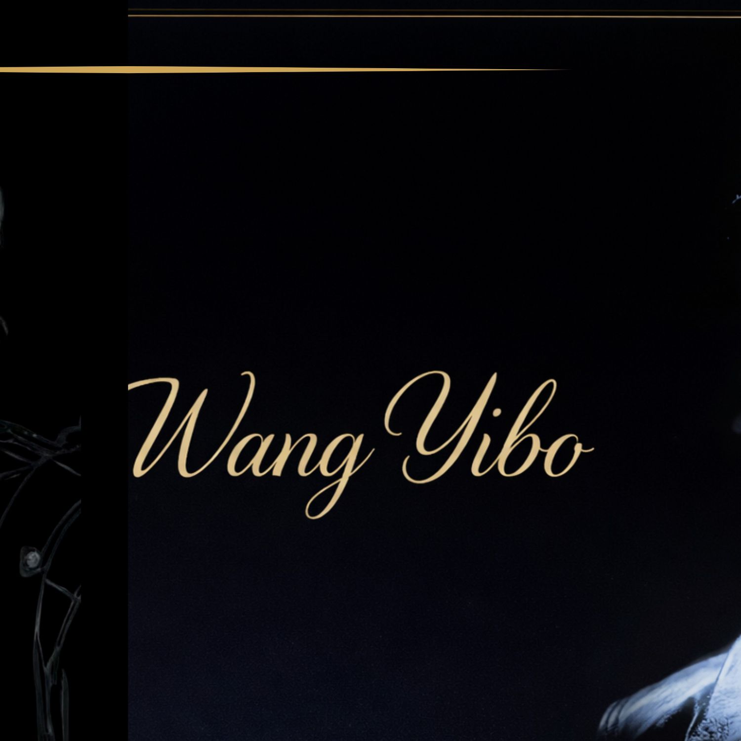 A moment captured by Wang Yibo's fan