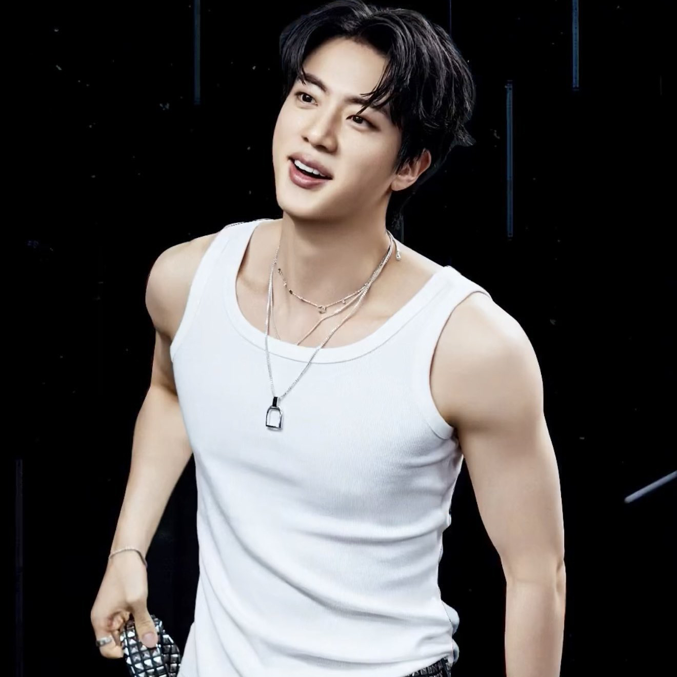 Foto terbaru Jin (BTS)