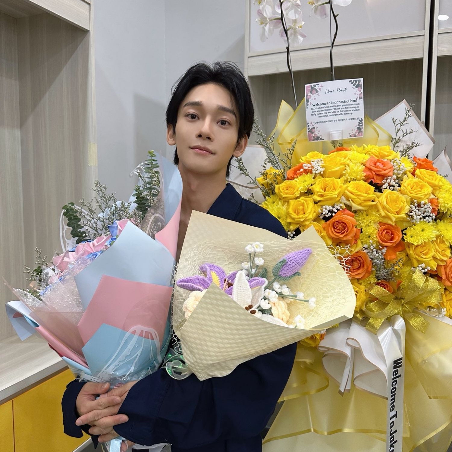 Behind-the-scenes cut of Chen (EXO)