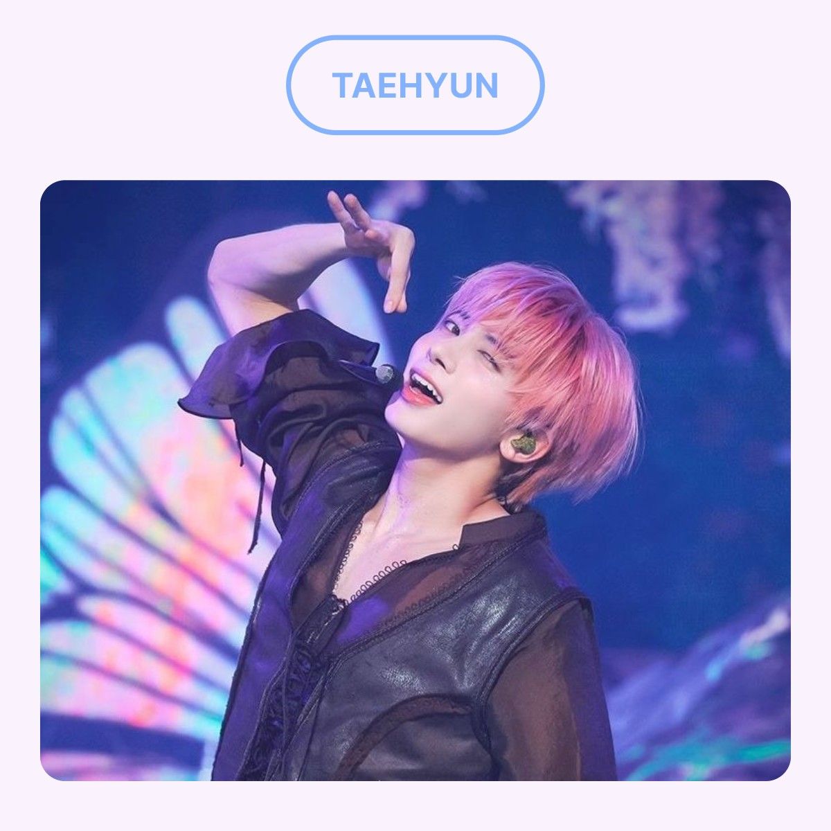 Momen yang diabadikan oleh penggemar Taehyun (TOMORROW X TOGETHER)