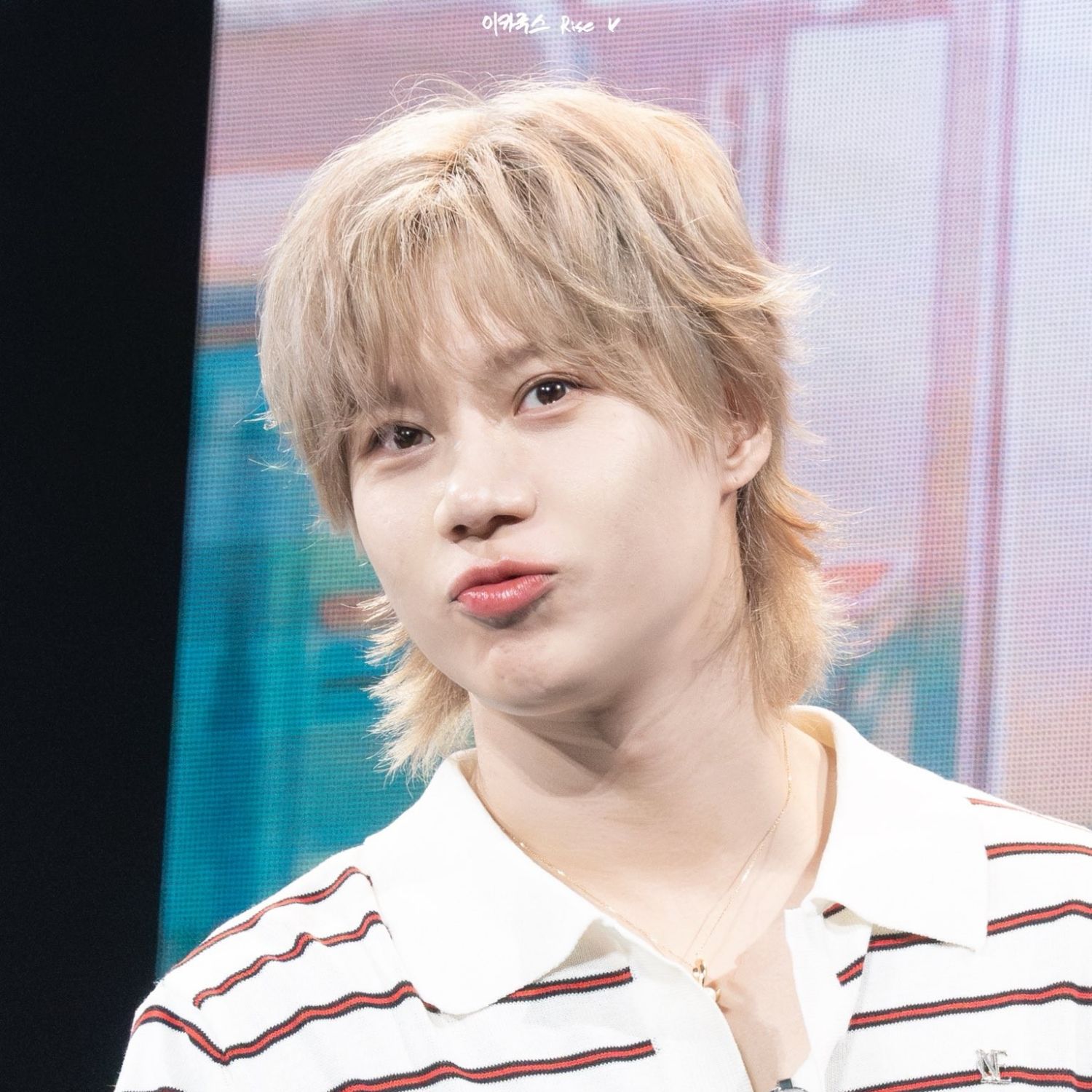 A moment captured by Taemin (SHINee)'s fan