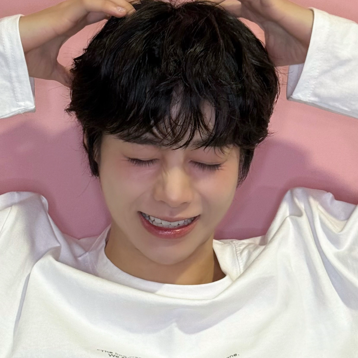 Momen yang diabadikan oleh penggemar Hanbin (TEMPEST)