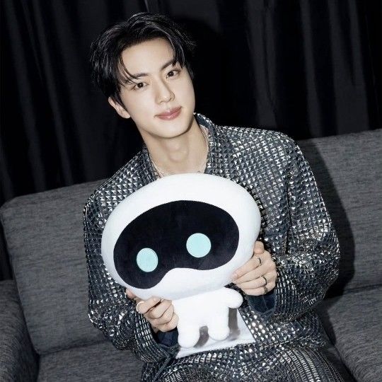 Recent activity shot of Jin (BTS)
