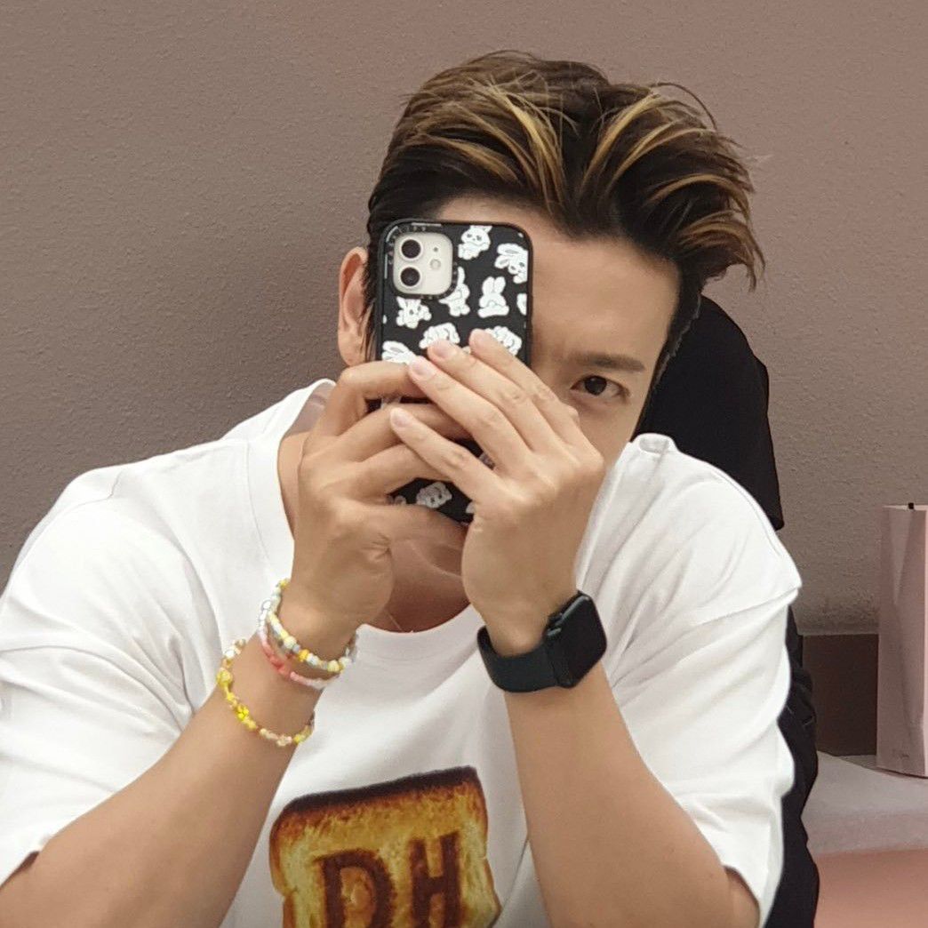 Recent activity shot of Donghae (Super Junior)