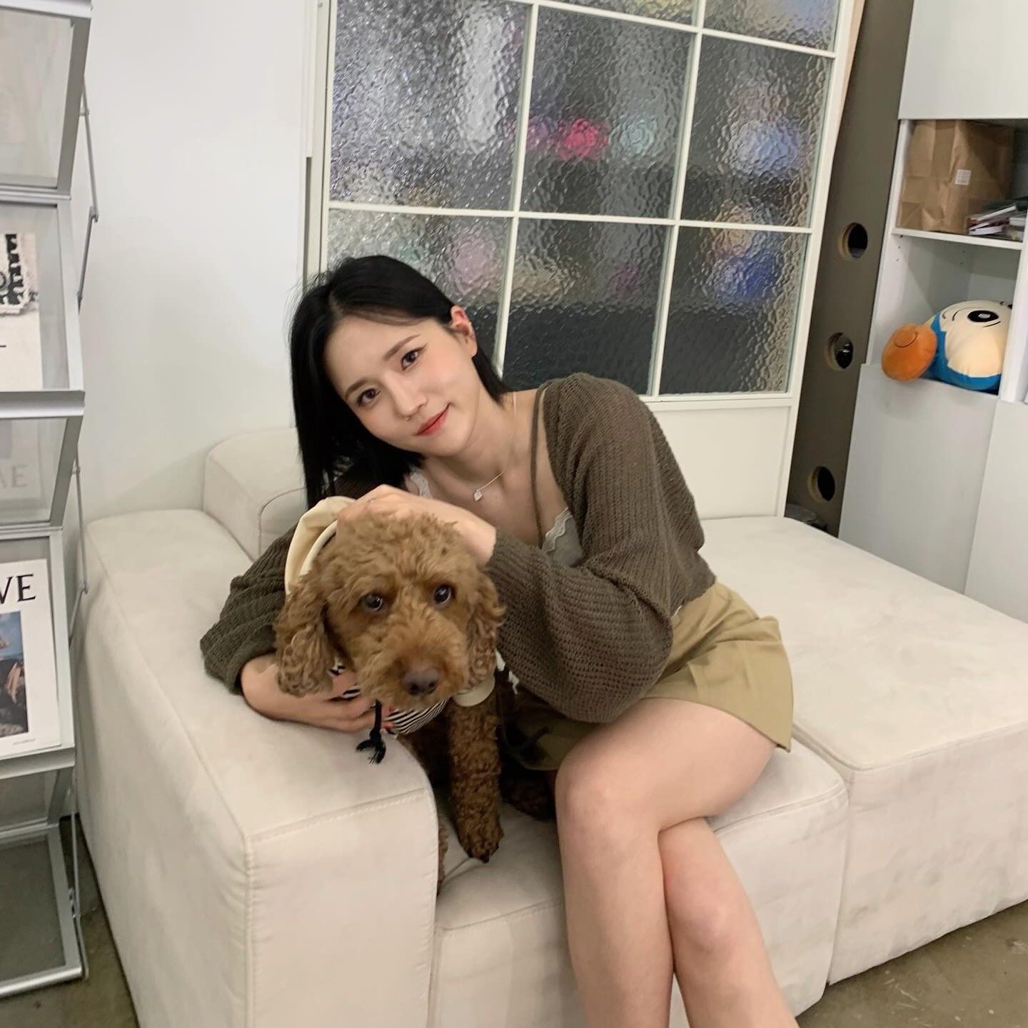 Recent activity shot of JIN (Lovelyz)