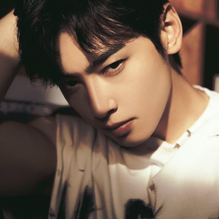 Recent activity shot of Eunwoo (ASTRO)