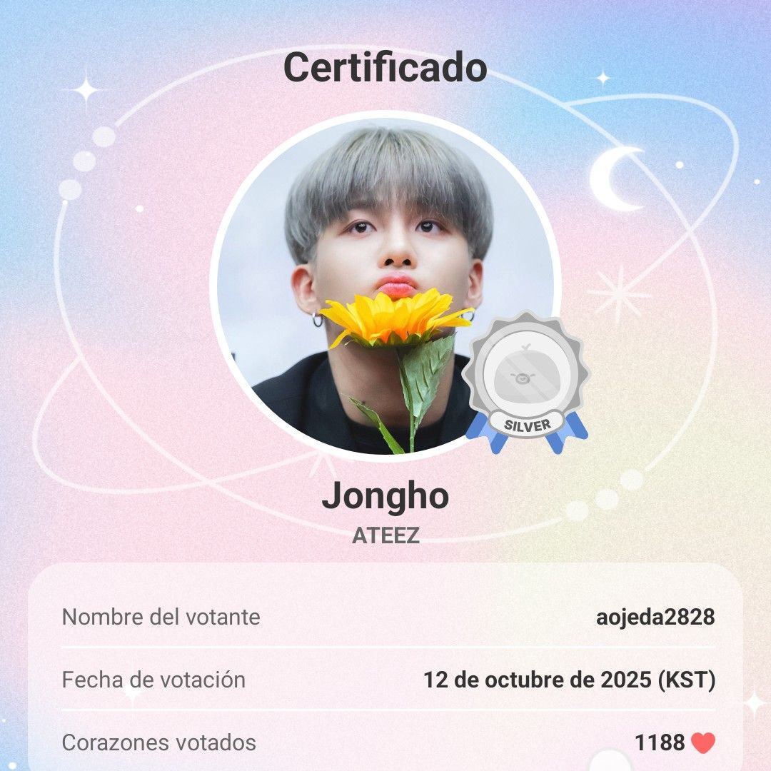 Recent activity shot of Jongho (ATEEZ)