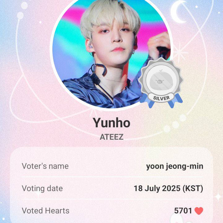 A moment captured by Yunho (ATEEZ)'s fan