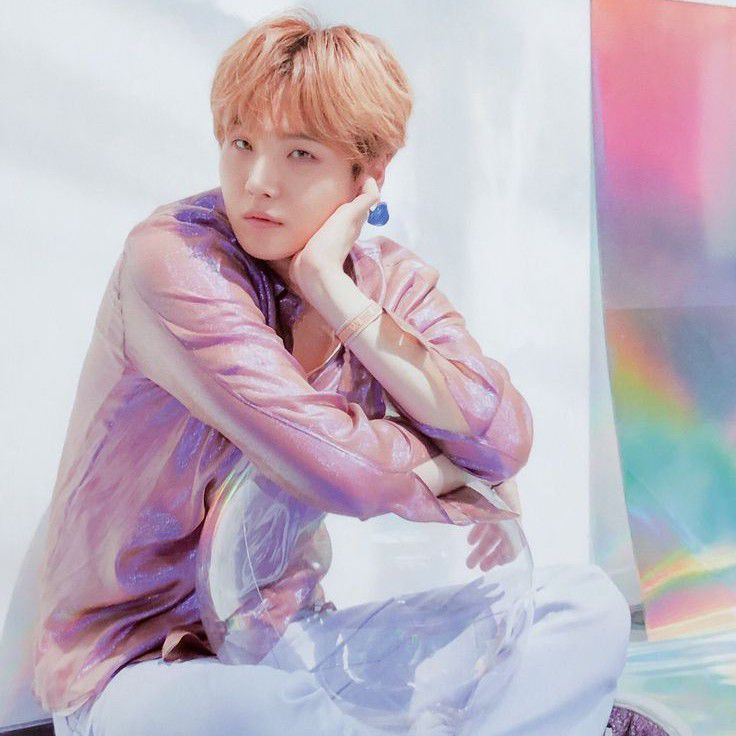 A moment captured by SUGA (BTS)'s fan