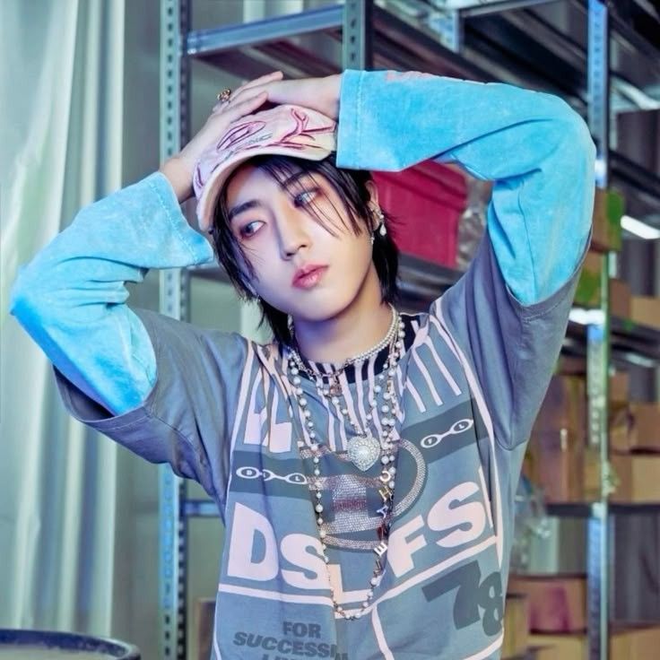 Recent activity shot of HAN (Stray Kids)