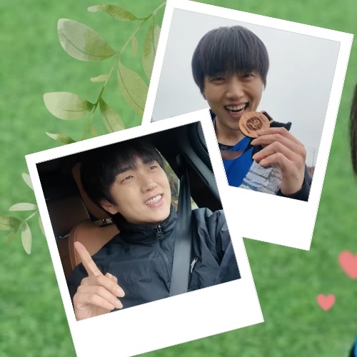 Recent activity shot of Sandeul (B1A4)