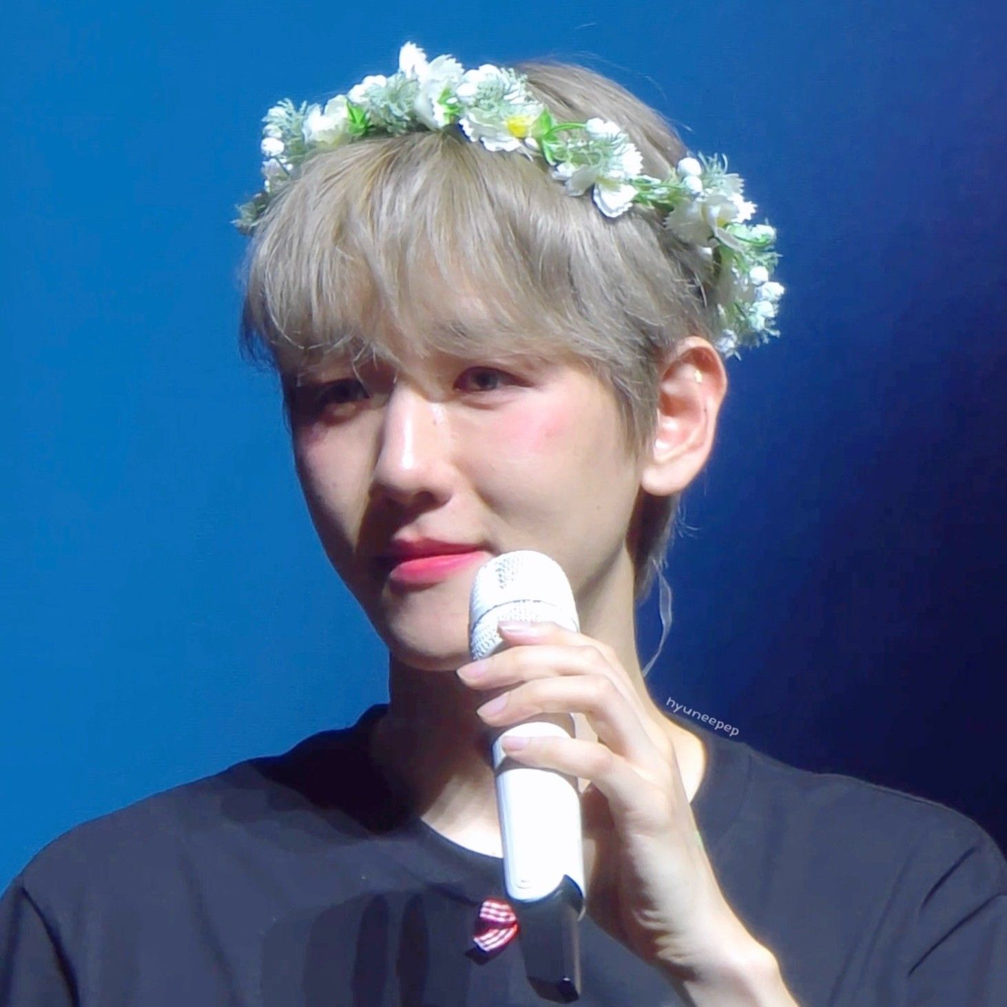 ベクヒョン (EXO)の舞台裏ショット