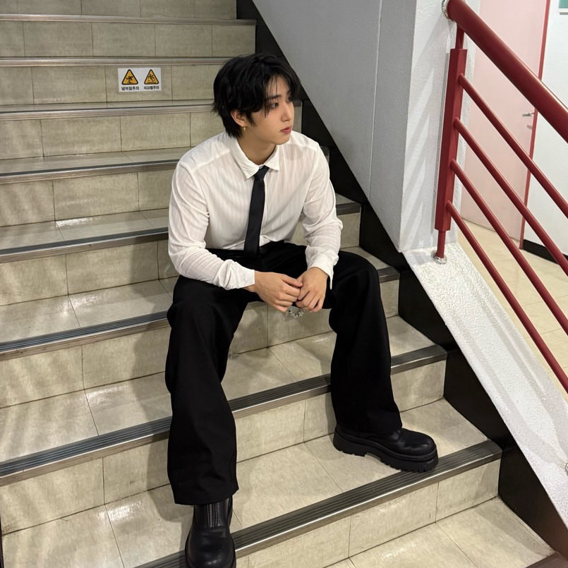 Recent activity shot of HAN (Stray Kids)