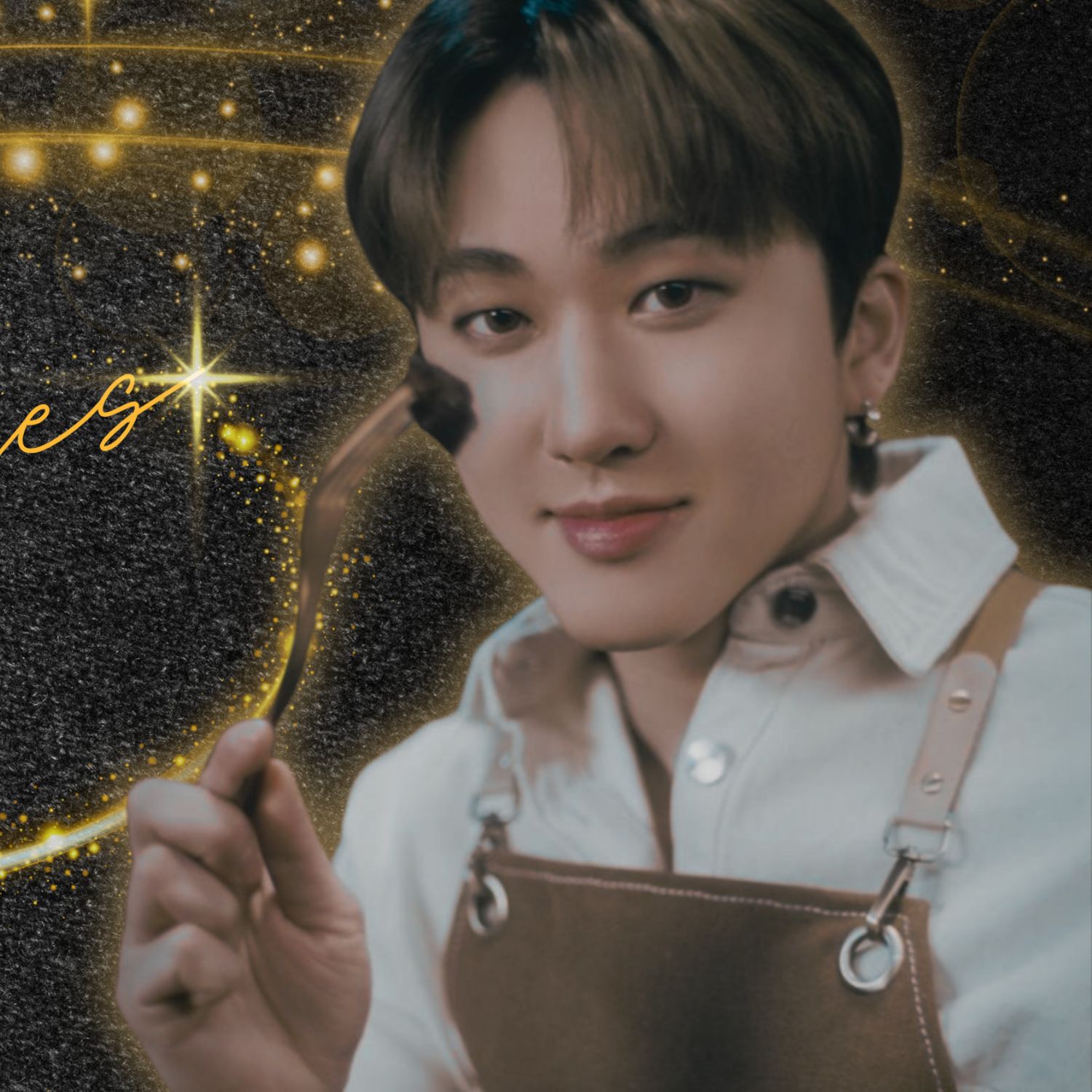 A moment captured by Changbin (Stray Kids)'s fan