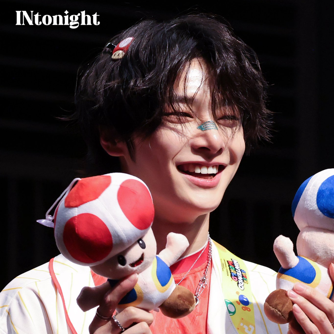 A moment captured by I.N (Stray Kids)'s fan