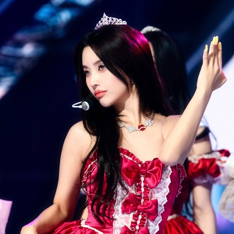Recent activity shot of Soyeon (i-dle)