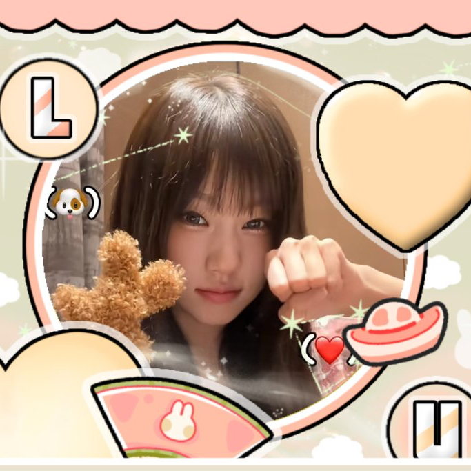 Behind-the-scenes cut of Choi Jungeun (izna)