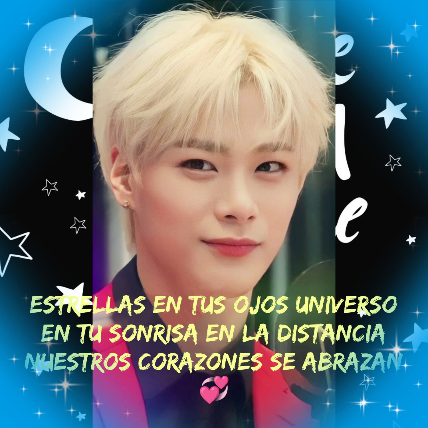 Recent activity shot of Moonbin (ASTRO)