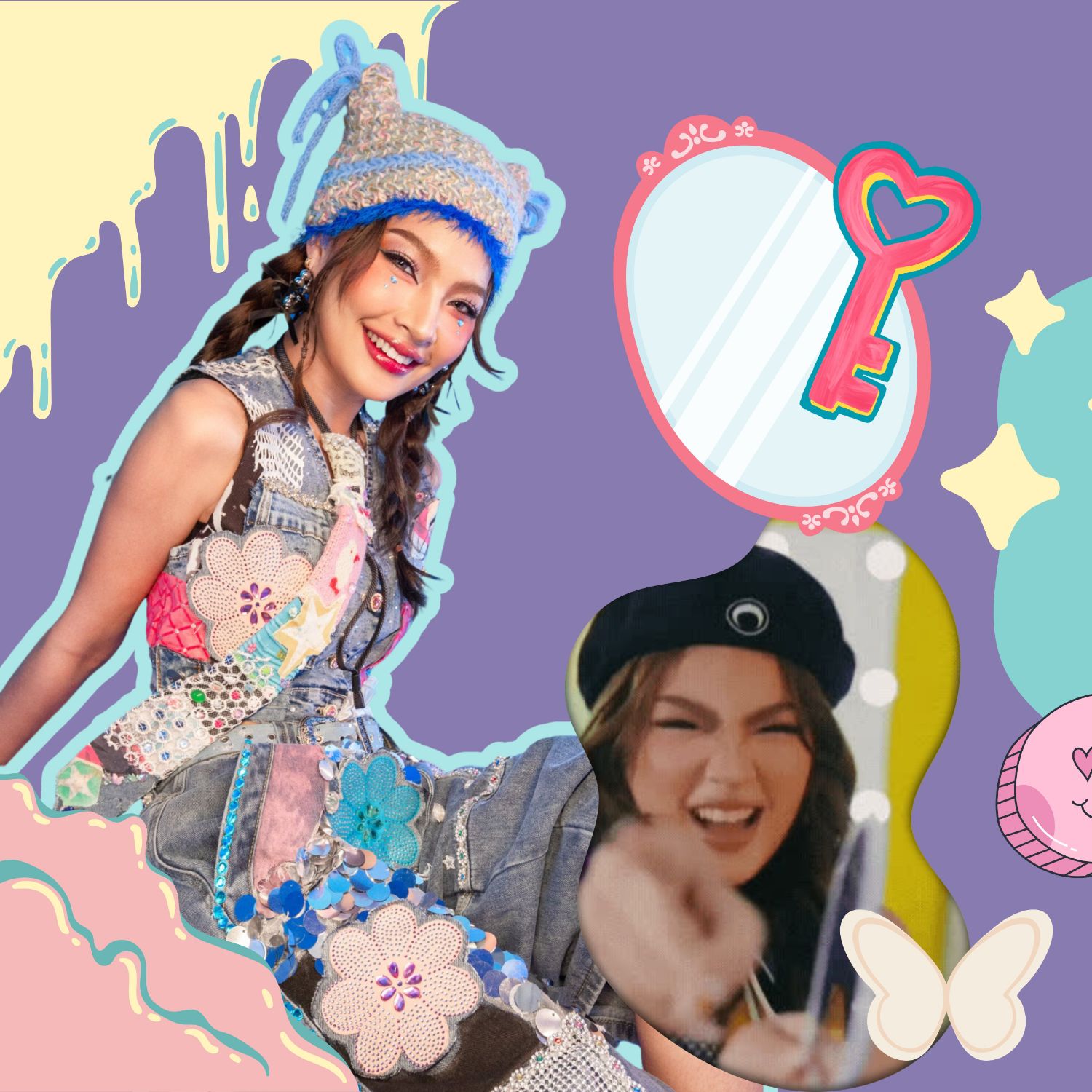 A moment captured by Colet (BINI)'s fan