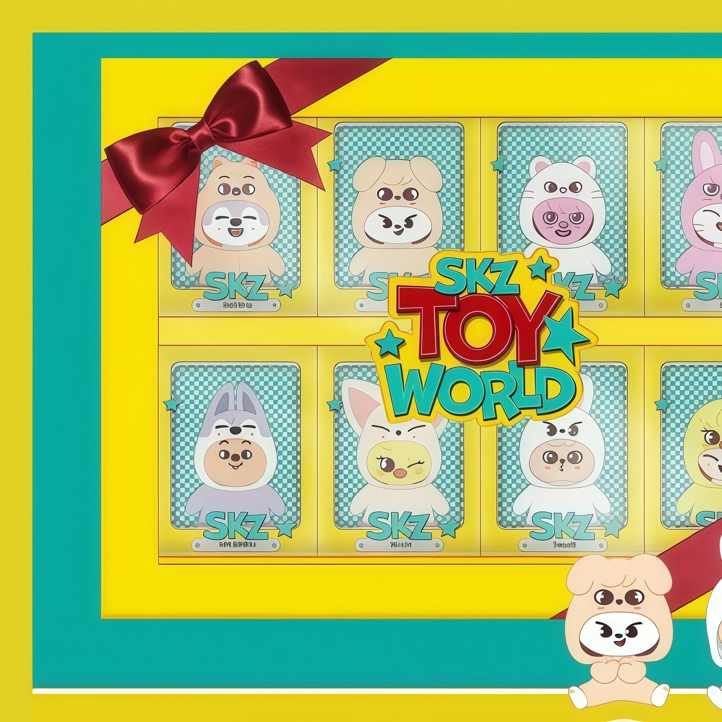 A moment captured by Stray Kids's fan