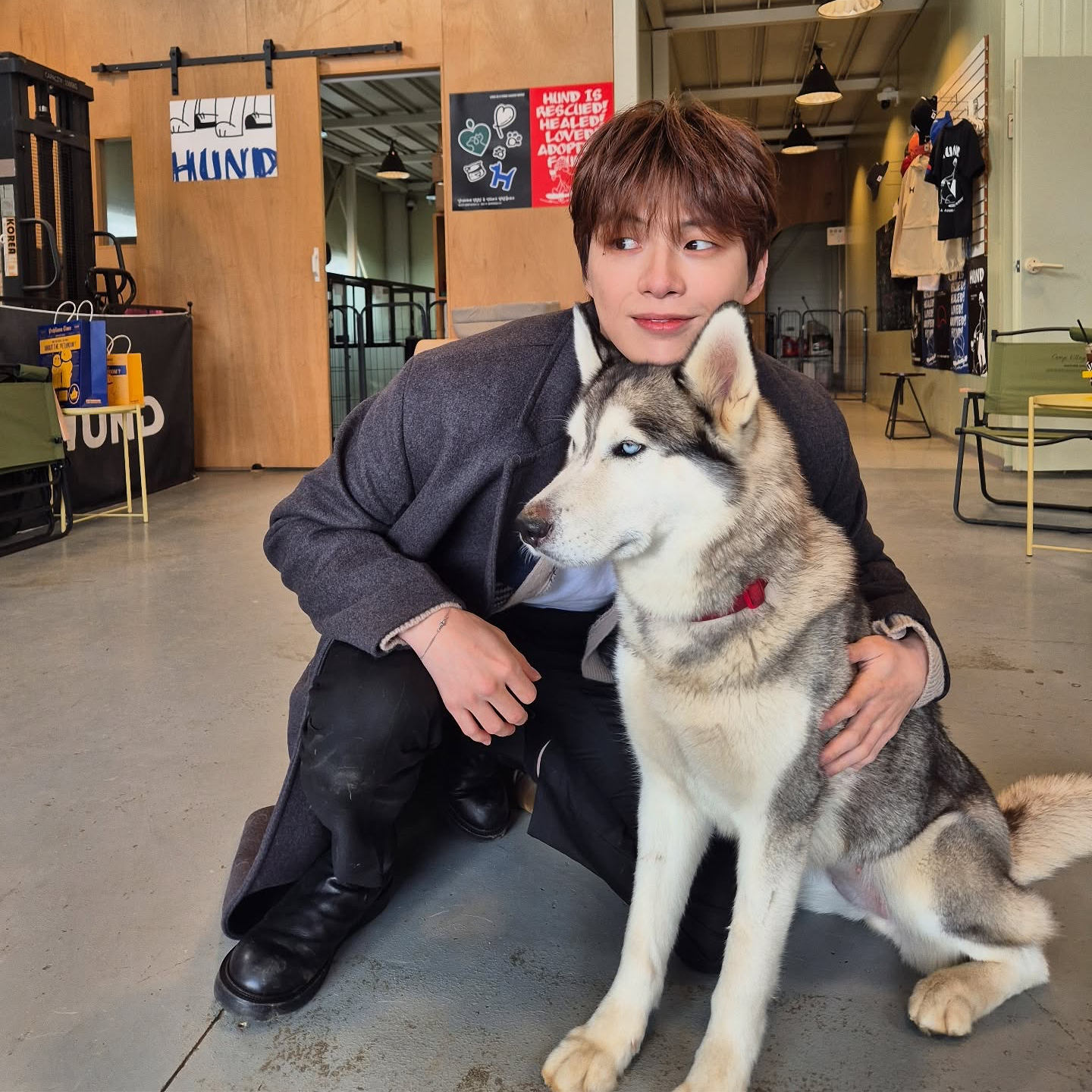 Recent activity shot of Kang Daniel