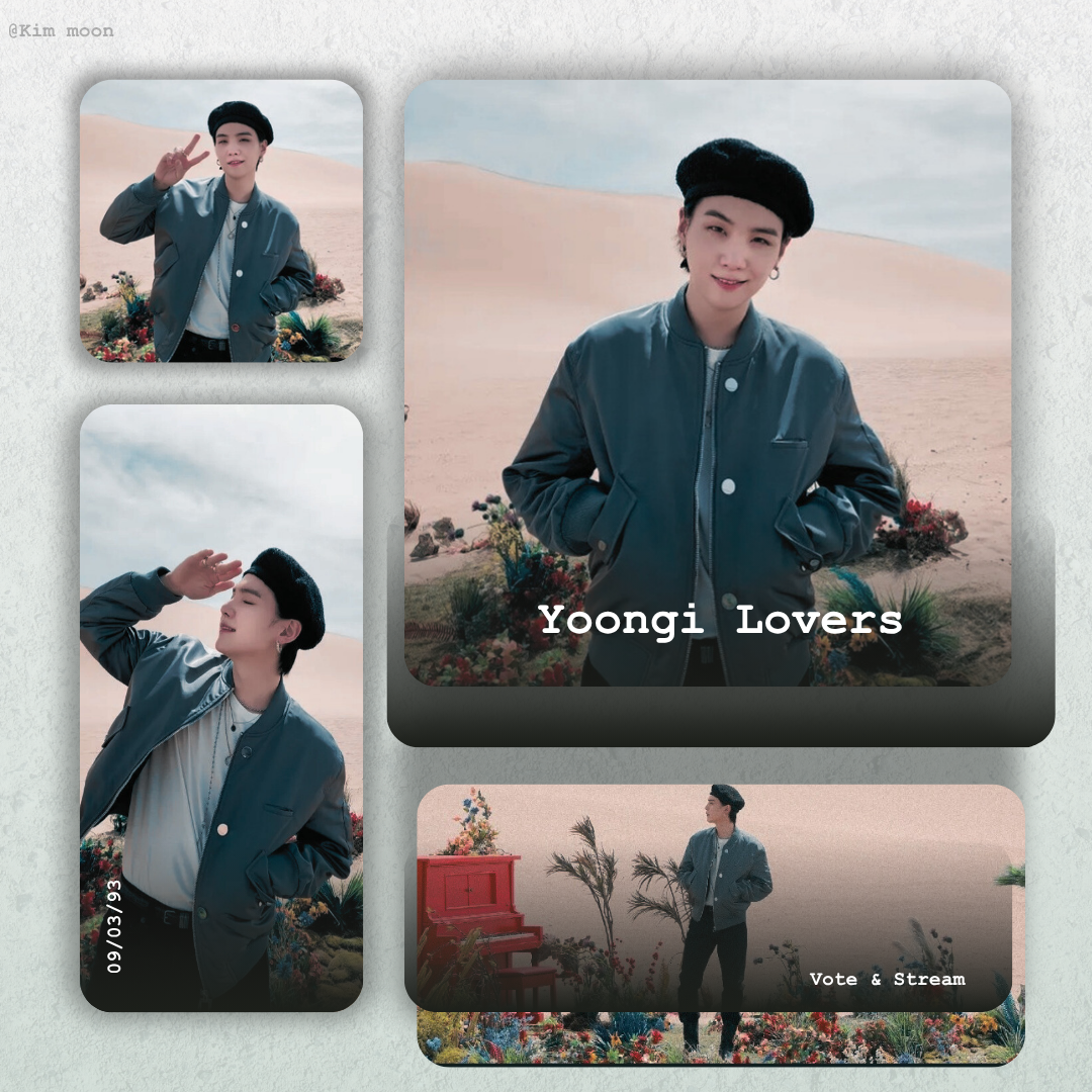 A moment captured by SUGA (BTS)'s fan