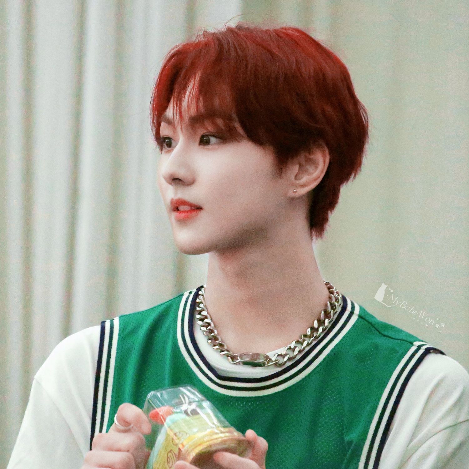 A moment captured by Jungwon (ENHYPEN)'s fan