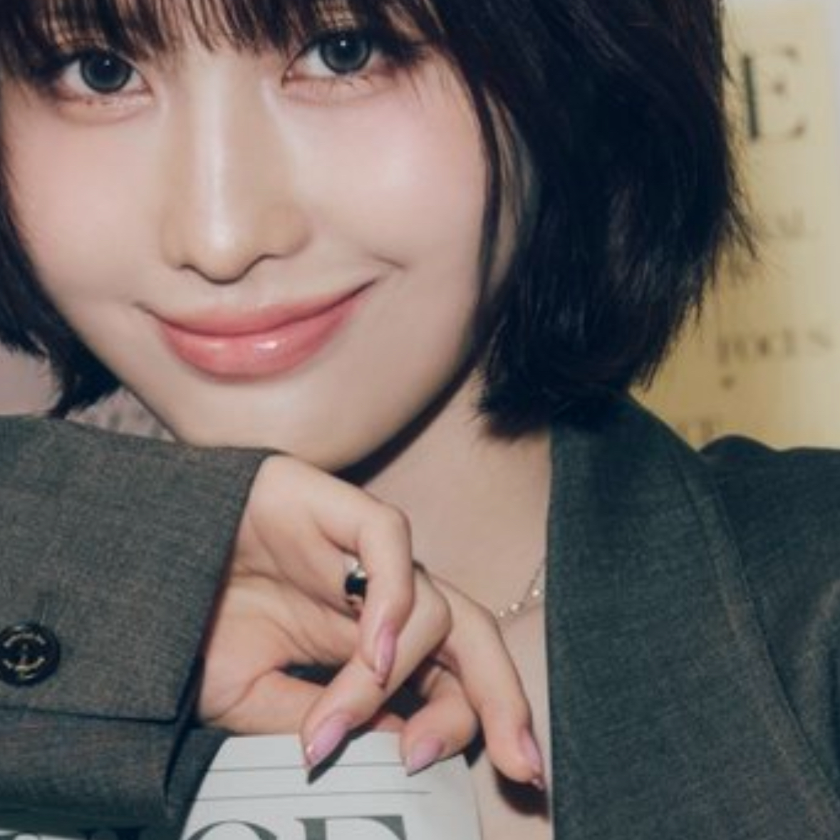 Momen yang diabadikan oleh penggemar Momo (TWICE)