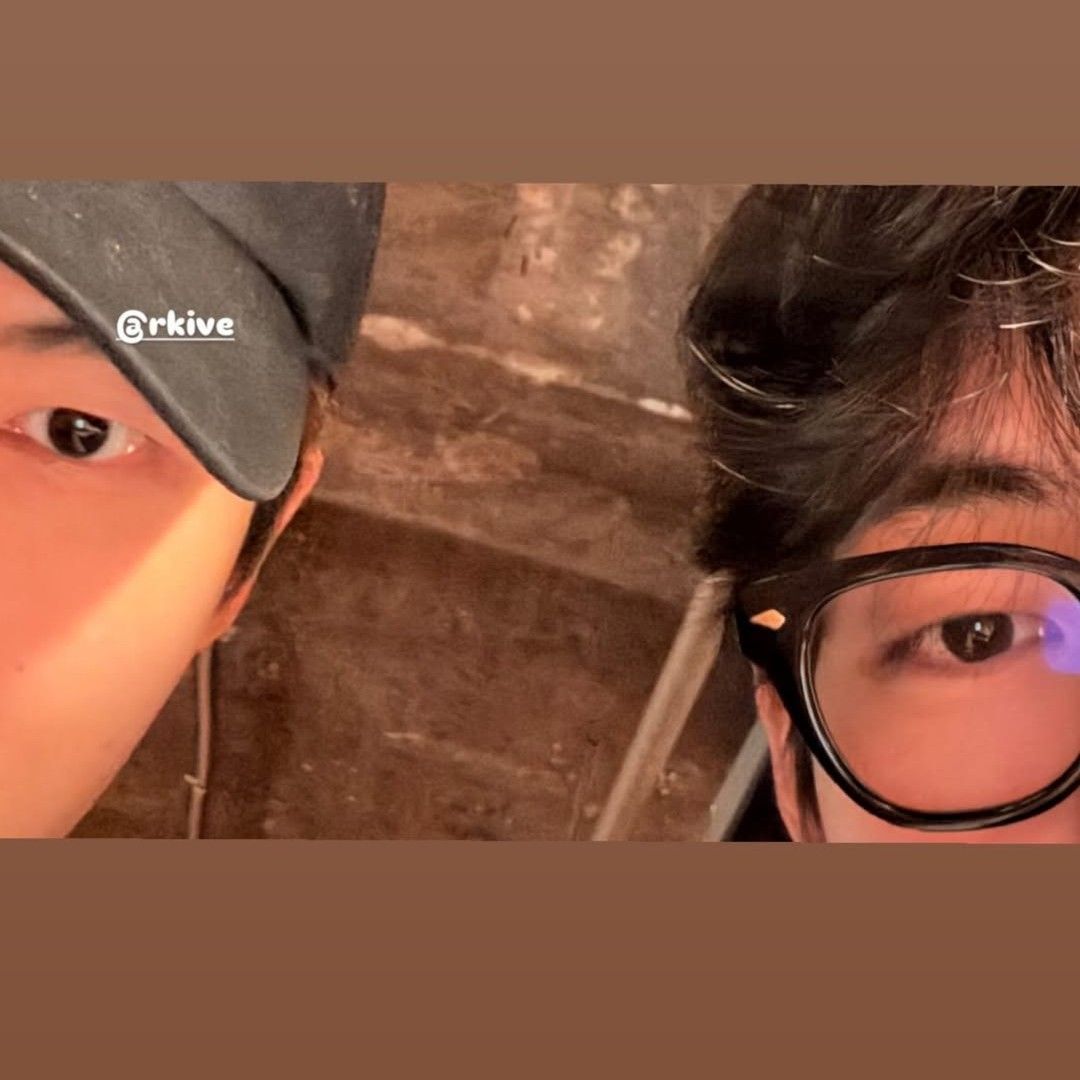 Momen yang diabadikan oleh penggemar V (BTS)