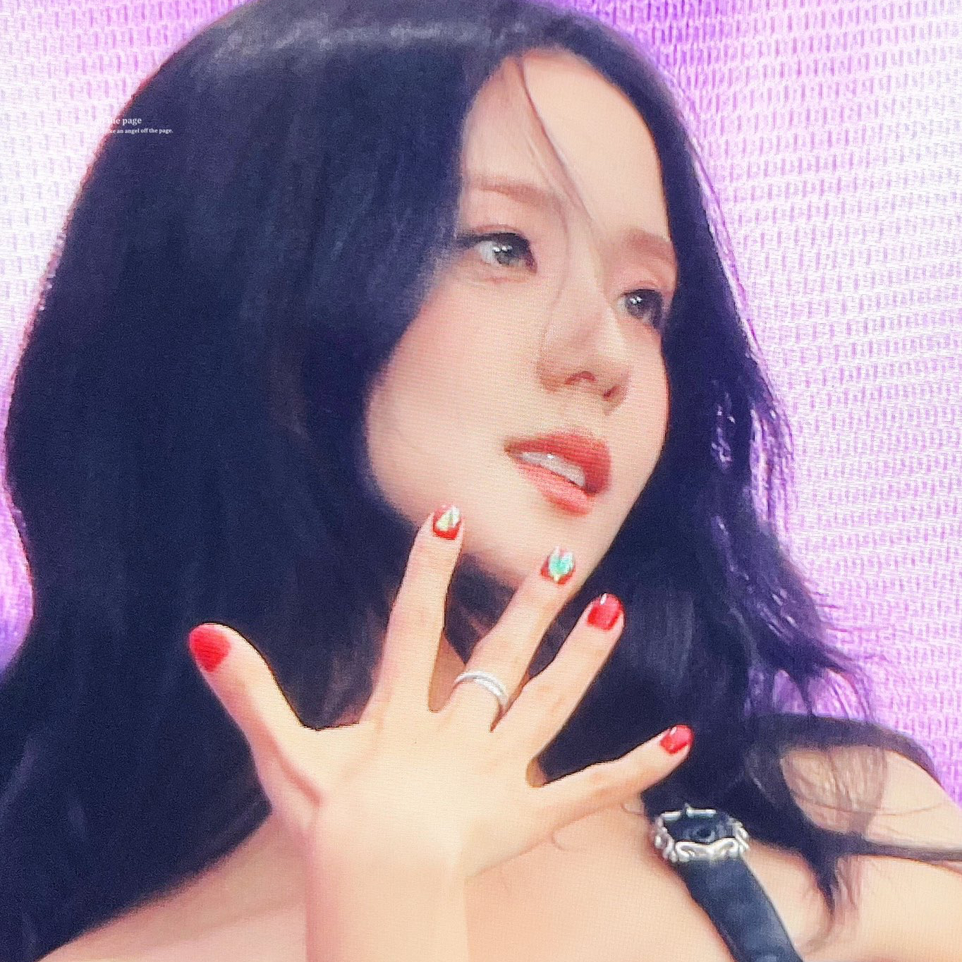 Behind-the-scenes cut of Jisoo (BLACKPINK)