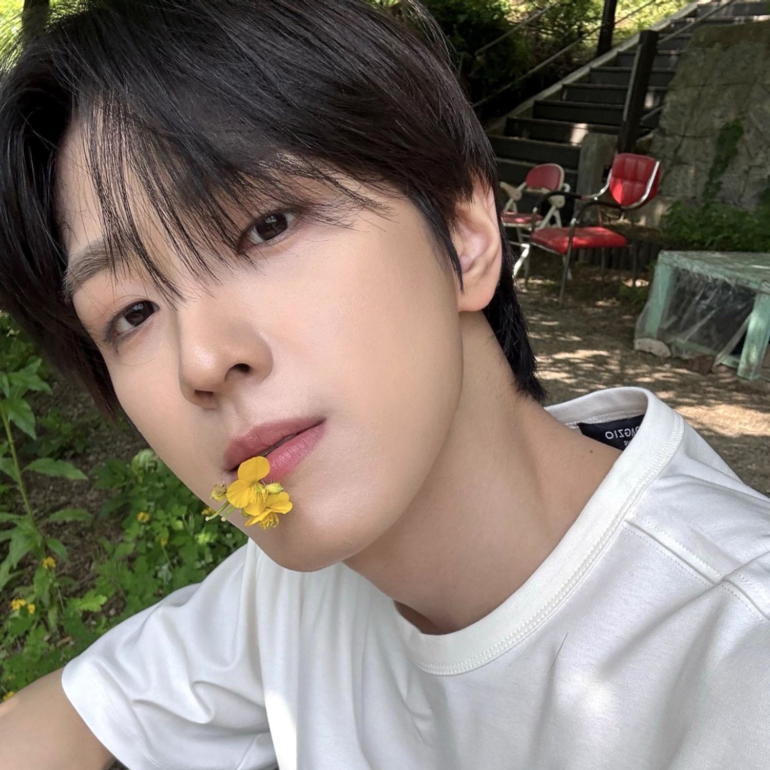 A moment captured by Yonghee (CIX)'s fan