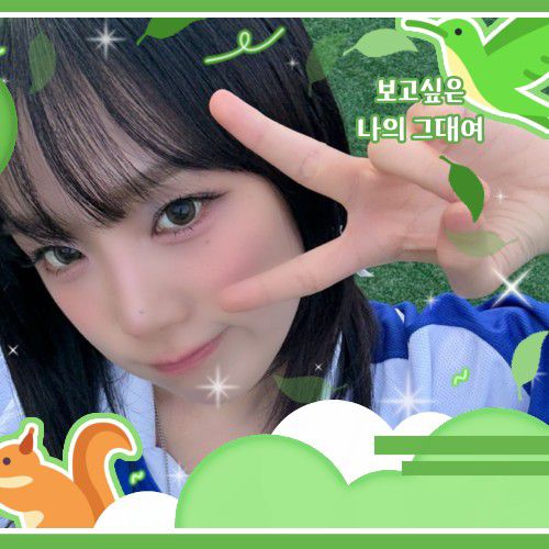 Behind-the-scenes cut of Choi Yena