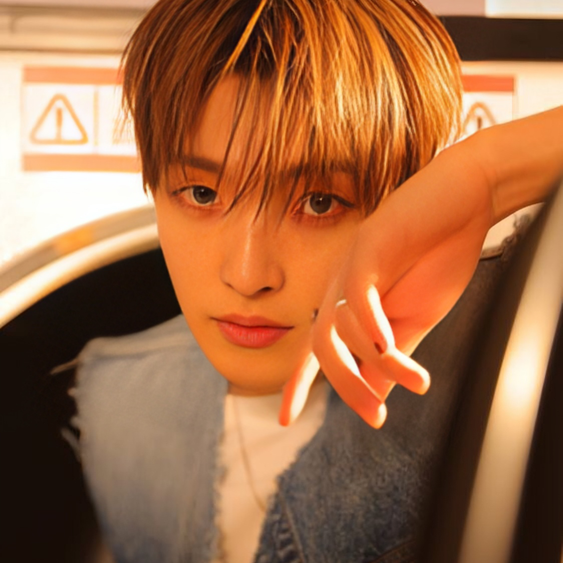 Behind-the-scenes cut of Hongjoong (ATEEZ)