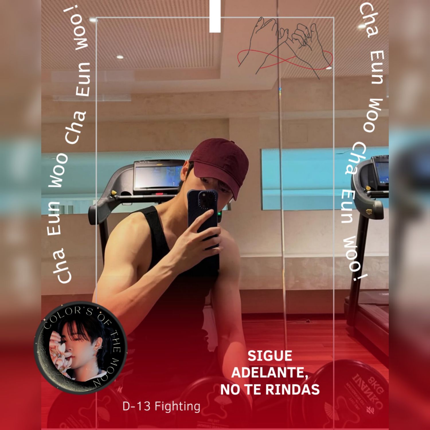 Recent activity shot of Eunwoo (ASTRO)