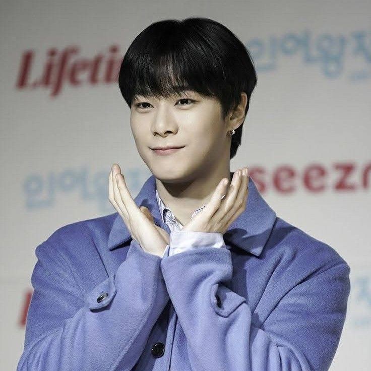 Recent activity shot of Moonbin (ASTRO)