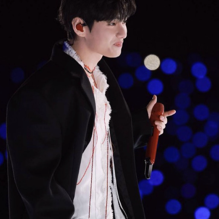 V (防弹少年团)粉丝拍下的瞬间