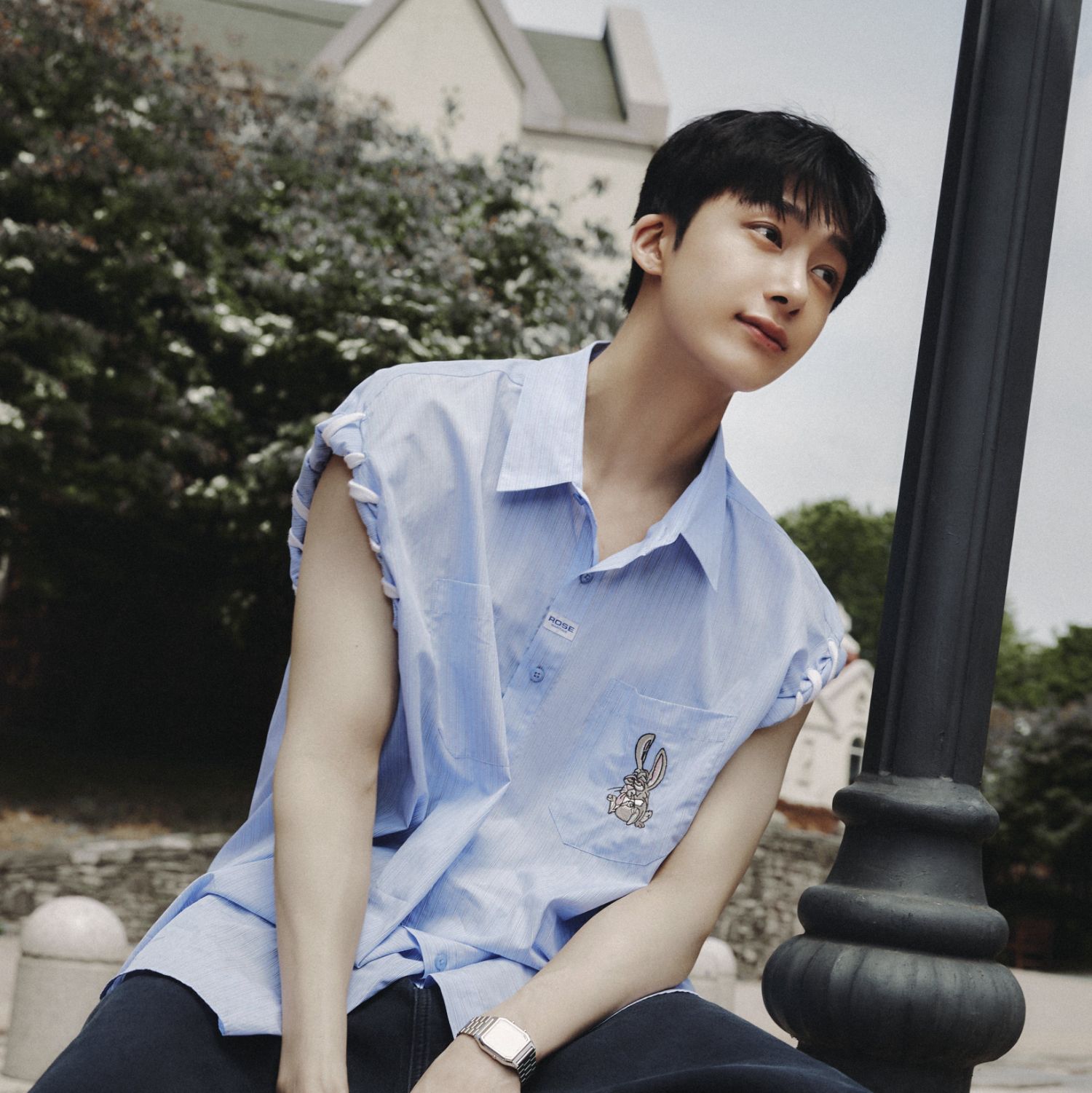 Behind-the-scenes cut of Hyungwon (MONSTA X)