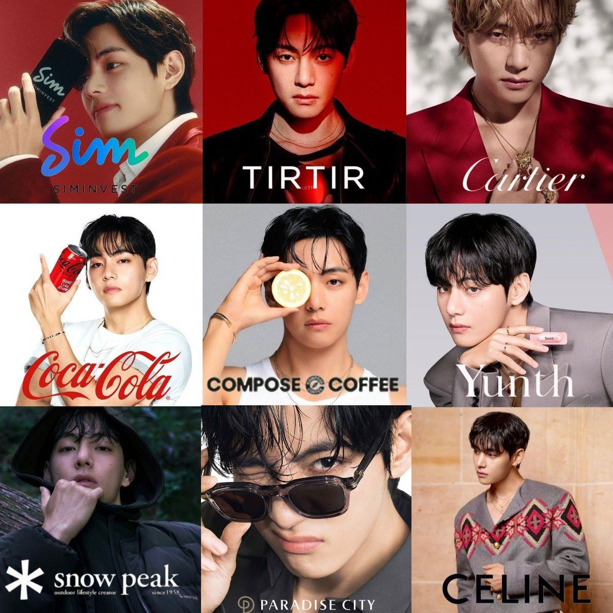 뷔 (방탄소년단)의 비하인드 컷