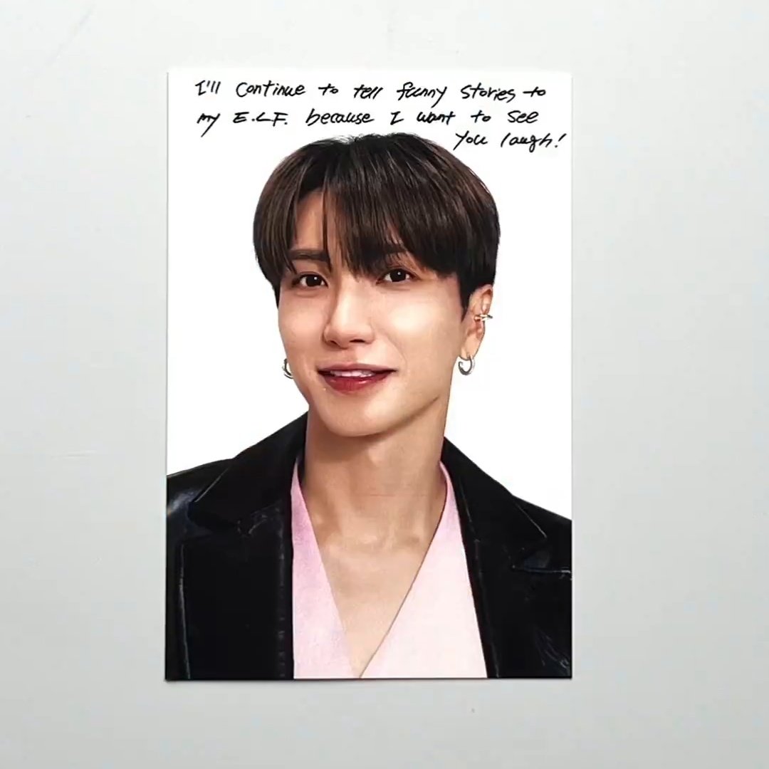 A moment captured by Leeteuk (Super Junior)'s fan