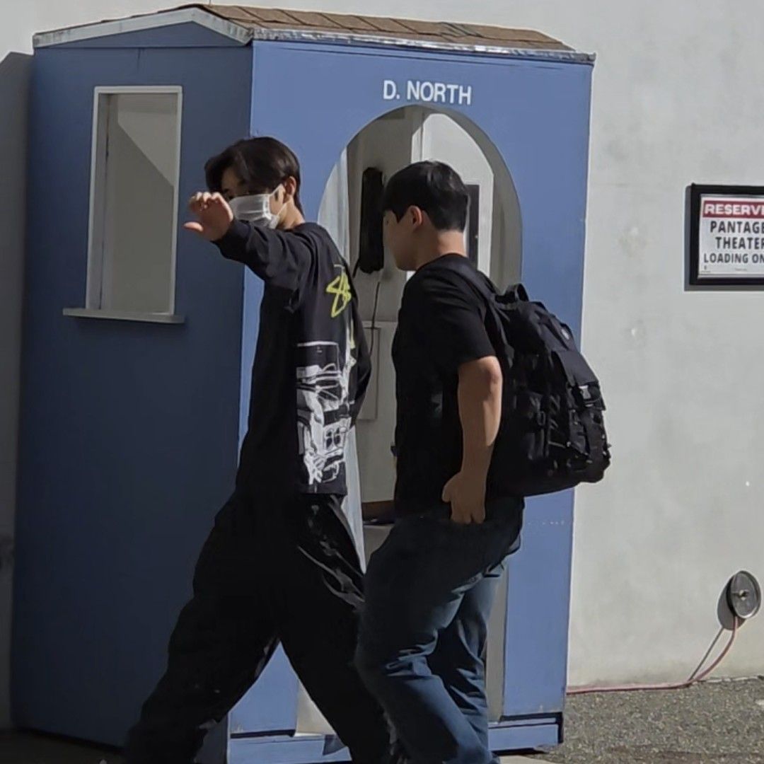 A moment captured by Sunwoo (THE BOYZ)'s fan